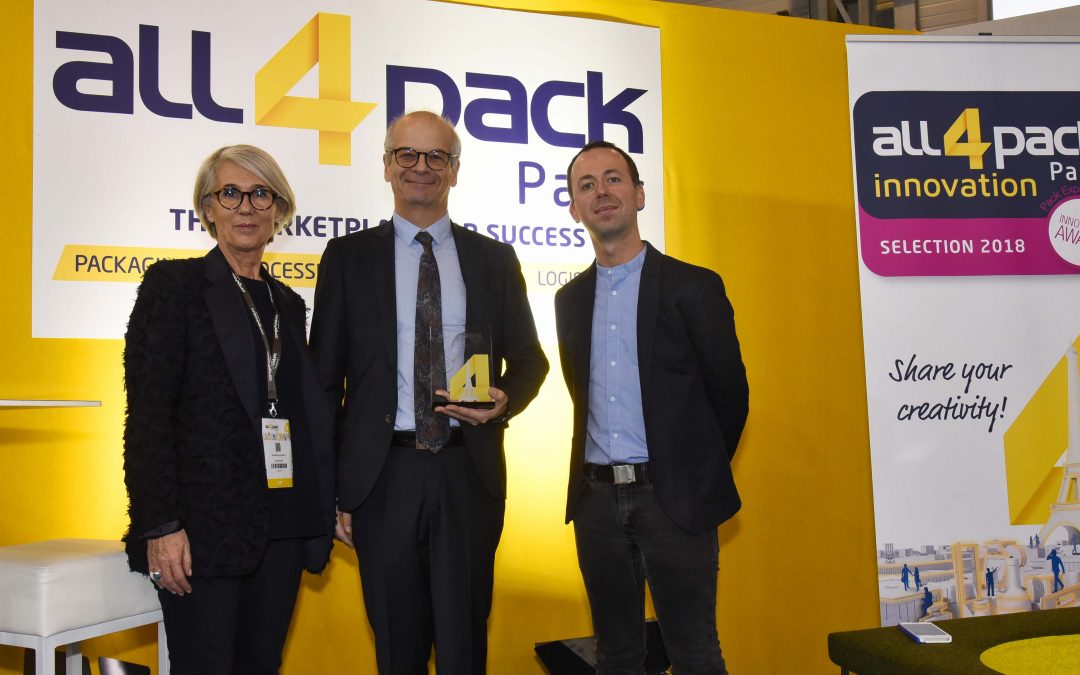 ADMC sur le podium des Awards de l’innovation d’All4Pack 2018